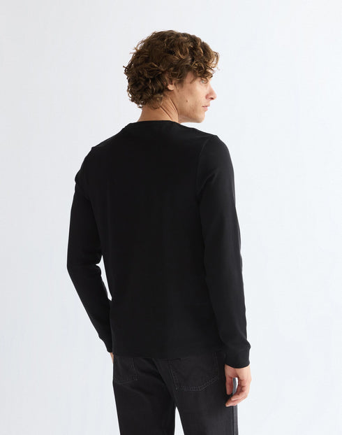 WRANGLER LS TEE BLACK BEAUTY