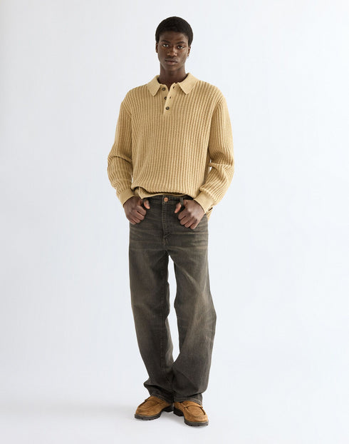 WRANGLER POLO SWEATER MOJAVE H