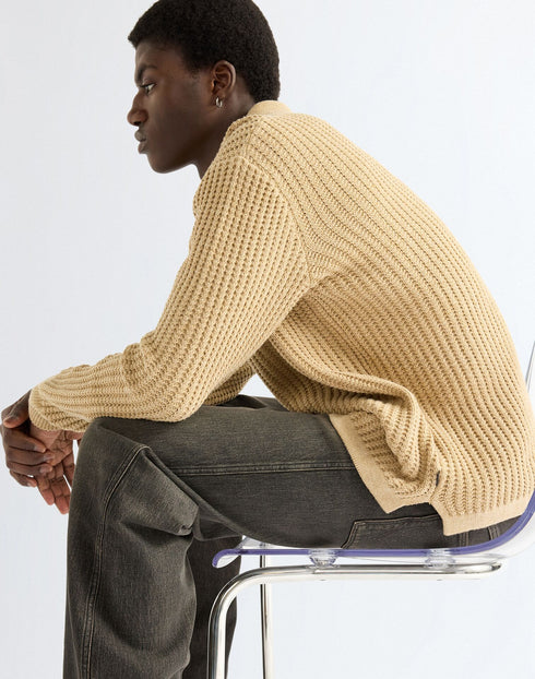 WRANGLER POLO SWEATER MOJAVE H