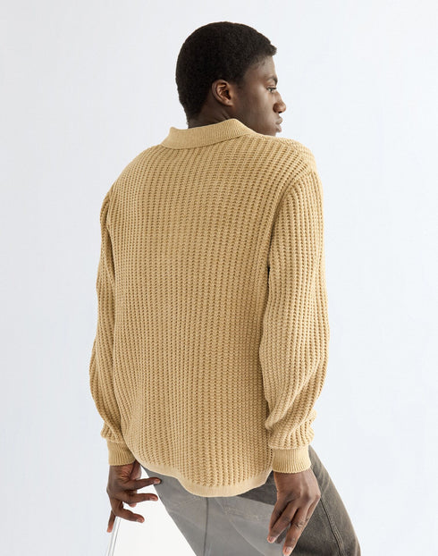 WRANGLER POLO SWEATER MOJAVE H