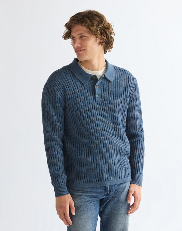 WRANGLER POLO SWEATER BERING S