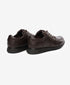 Greyder Men's Classic Leather Sneakers In Brown