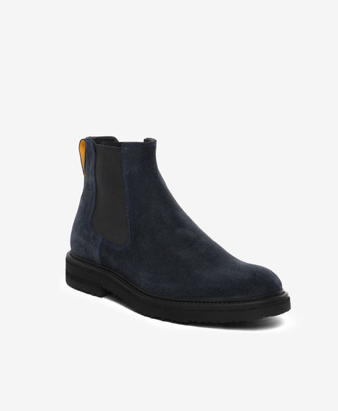 Greyder Men's Navy Formal High Boots