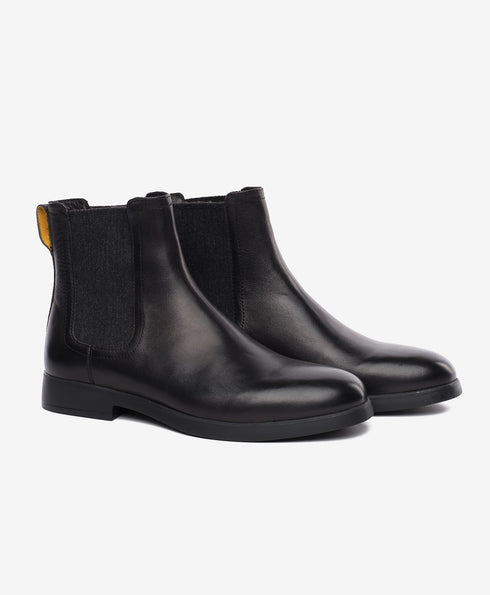 Greyder Men's Black Formal High Boots