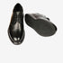 Greyder Men's Leather Formal Shoes in Black