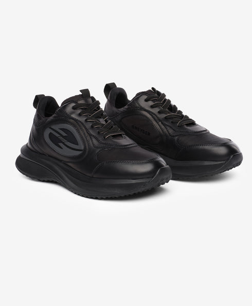 Greyder Men's Leather Sports Sneakers
