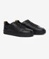 Greyder Men's Classy Leather Sneakers In Black