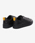 Greyder Men's Classy Leather Sneakers In Black