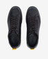 Greyder Men's Classy Leather Sneakers In Black