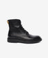 Greyder Men's Military Style Boots In Black