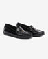 Greyder Women's Traditional Moccasin shoes in Black