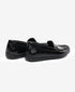 Greyder Women's Traditional Moccasin shoes in Black