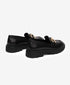 Greyder Women's Modern Moccasin Shoes in Black