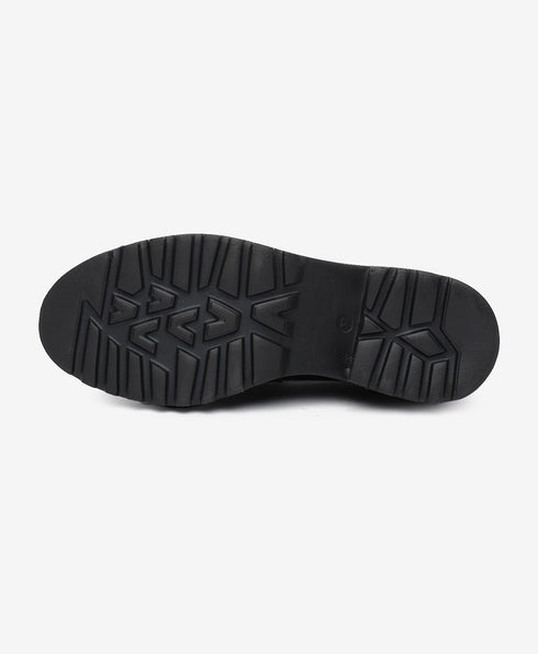 Greyder Women's Classic Moccasin Shoes in Black