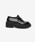 Greyder Women's Classic Moccasin Shoes in Black