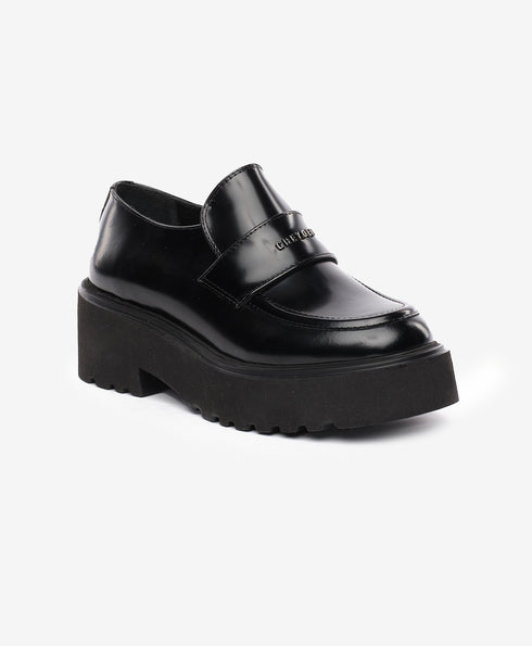 Greyder Women's Classic Moccasin Shoes in Black