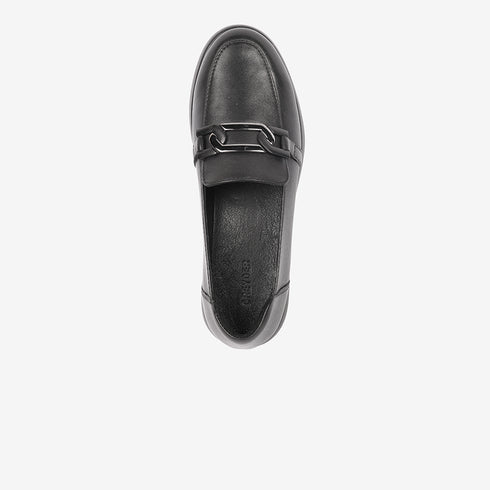 Greyder Women's Formal Mocassin in Black