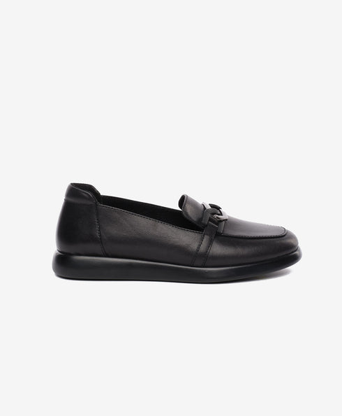 Greyder Women's Formal Mocassin in Black