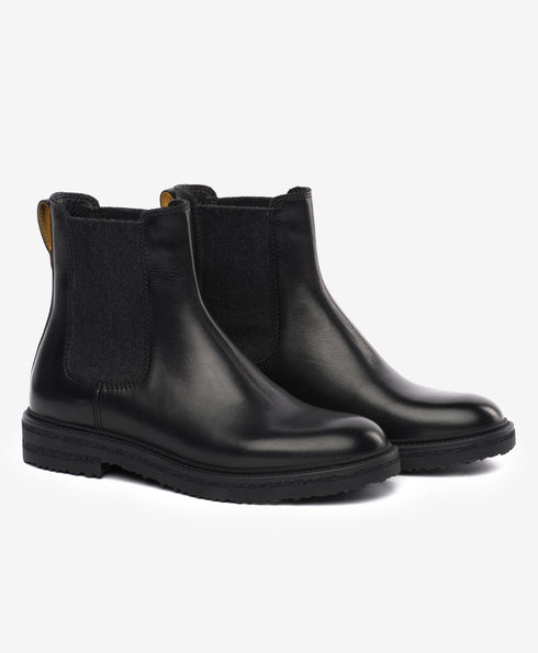 Greyder Women's Comfort Low Heel Boots In Black