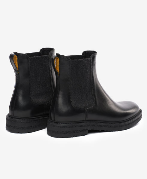 Greyder Women's Comfort Low Heel Boots In Black