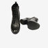 Greyder Women's High Heel Laced Boots in Black