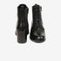 Greyder Women's High Heel Laced Boots in Black