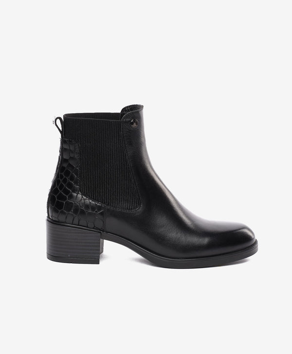 Greyder Women's Leather Patterned High Boots