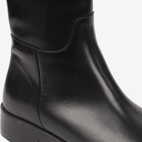 Greyder Women's Knee High Leather Boots With Strap