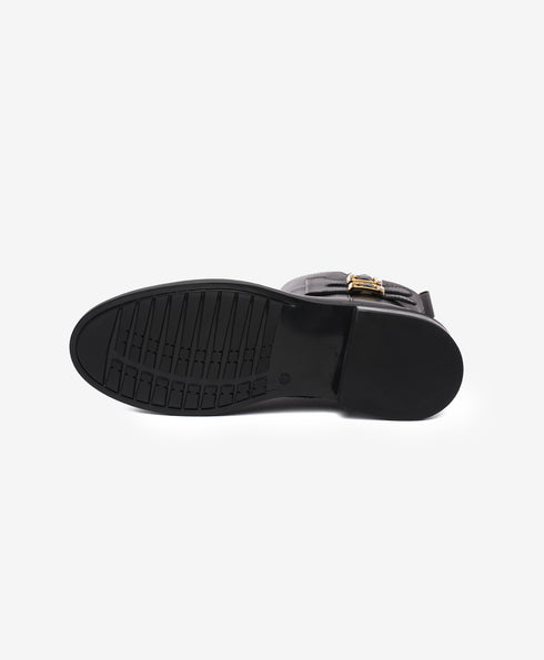 Greyder Women's Formal Zip up Leather Boots