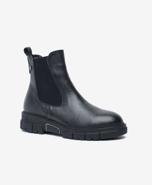 Greyder Women's Comfort leather High Boots In Black