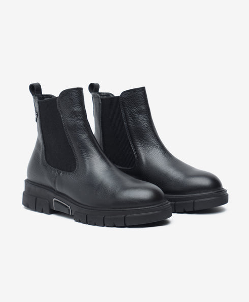 Greyder Women's Comfort leather High Boots In Black