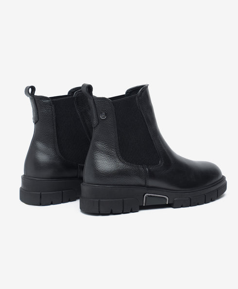 Greyder Women's Comfort leather High Boots In Black