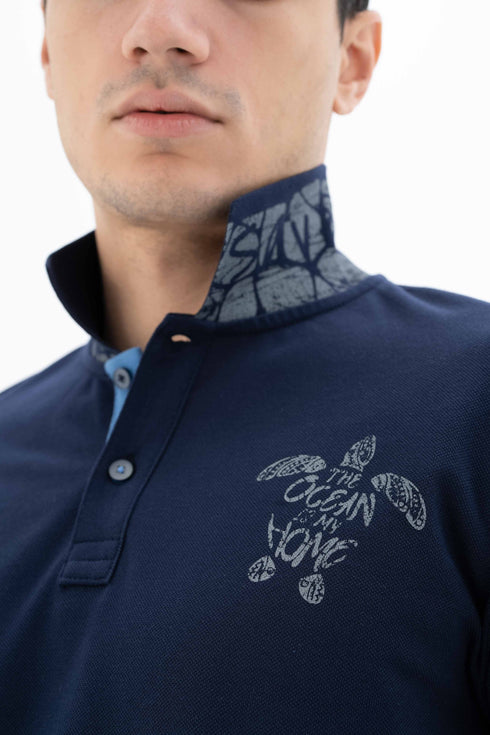The Ocean Is My Home Polo Shirt