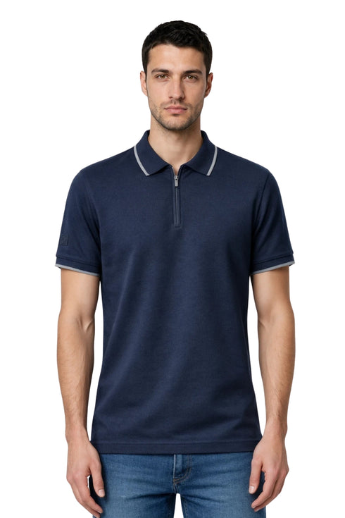 ARMA T-SHIRT ZIP POLO SS MEN