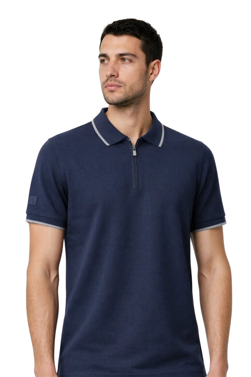 ARMA T-SHIRT ZIP POLO SS MEN