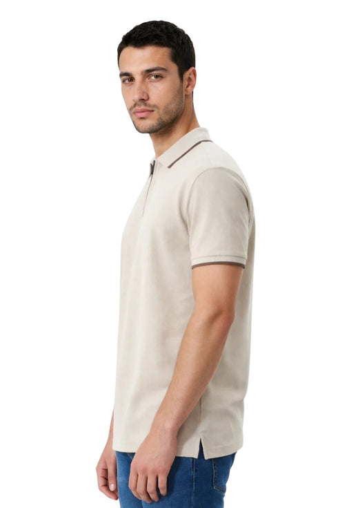 ARMA T-SHIRT ZIP POLO SS MEN