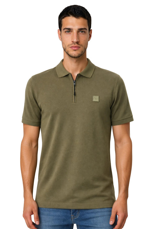 ARMA T-SHIRT ZIP POLO SS MEN