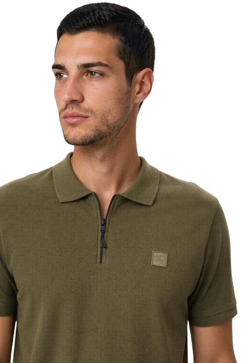 ARMA T-SHIRT ZIP POLO SS MEN