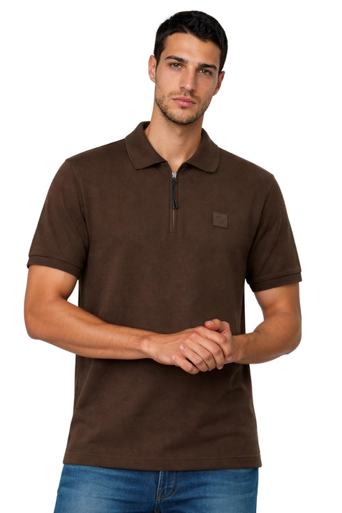 ARMA T-SHIRT ZIP POLO SS MEN