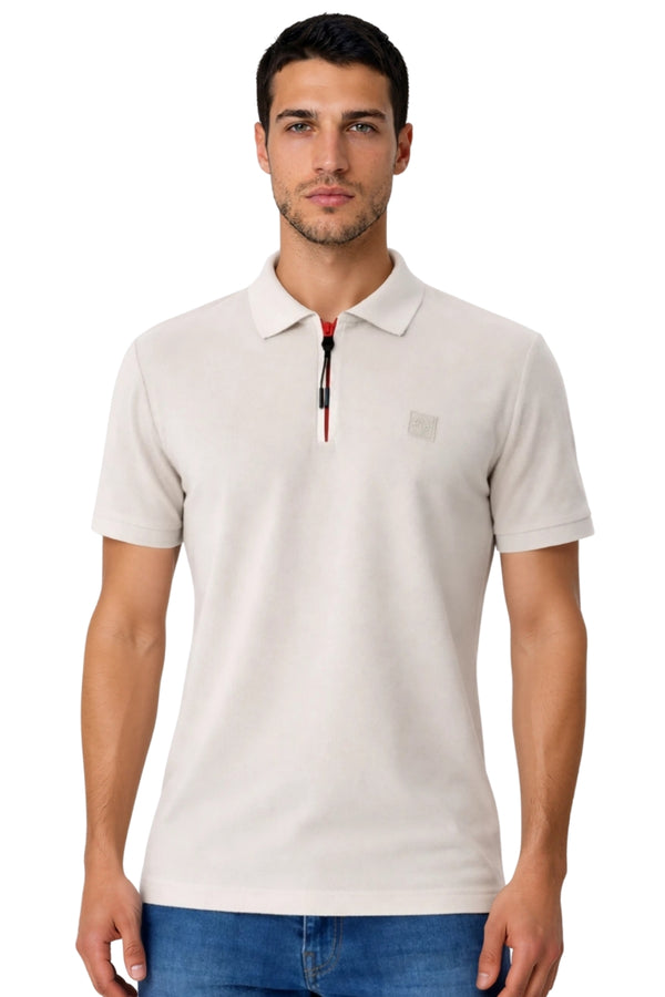 ARMA T-SHIRT ZIP POLO SS MEN