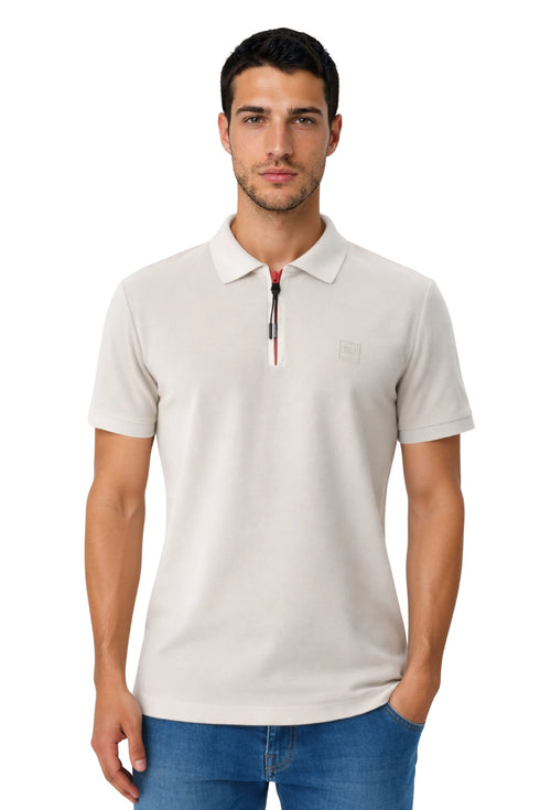 ARMA T-SHIRT ZIP POLO SS MEN