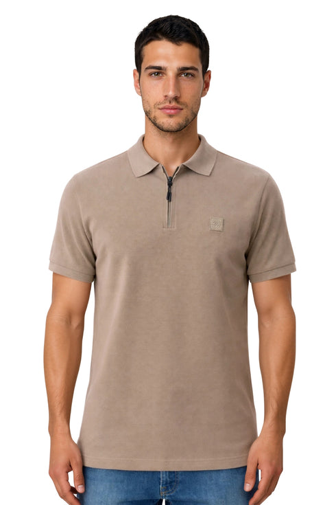 ARMA T-SHIRT ZIP POLO SS MEN
