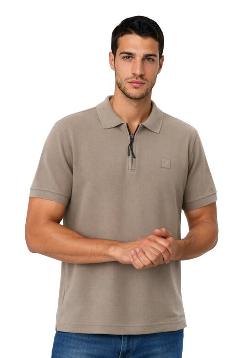 ARMA T-SHIRT ZIP POLO SS MEN