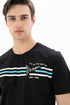 T-Shirt Round Neck With Chest Print