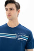 T-Shirt Round Neck With Chest Print