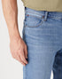 Straight Fit Jeans In Great Blue