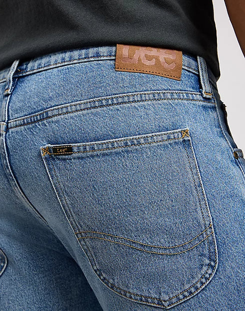 Lee Men's Luke Low Stretch Jeans In Pool Days