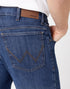 Straight Fit Jeans In Dark Stone