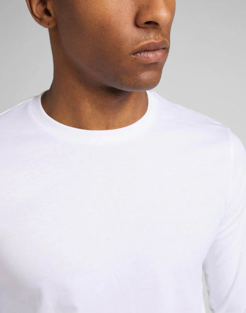 Twin Pack Crew Long Sleeve In Black/White