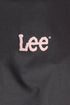 Lee Women's Short Sleeve Cropped T-Shirt In Washed Black